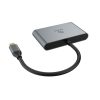 Akasa USB Akasa Type-C 4-In-1 USB-elosztó - 10Gbps, 100W PD - AK-CBCA31-18BK