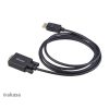 Akasa ADA Akasa DisplayPort - VGA adapterkábel - AK-CBDP25-20BK