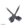 Akasa KAB Akasa 4pin PWM apa-anya ventilátor hosszabbító kábel - Quad pack - 30cm - AK-CBFA01-KT04