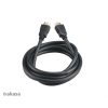 Akasa KAB Akasa High Speed HDMI kábel Ethernettel - 2m - AK-CBHD17-20BK