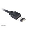 Akasa KAB Akasa 4x RGB LED elosztó - AK-CBLD05-40BK