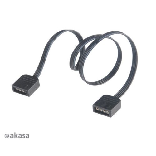 Akasa KAB Akasa 4pin RGB LED világítást hosszabbító kábel - AK-CBLD06-30BK