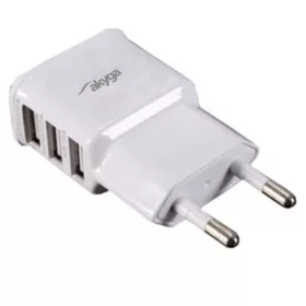 Akyga USB Adapter AK-CH-05 100-240V/5V/3.1A 3USB