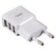 Akyga USB Adapter AK-CH-05 100-240V/5V/3.1A 3USB