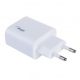 Akyga 1x USB-A + USB-C PD 5-12V / 3A 18W fali töltő adapter - AK-CH-12