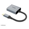 Akasa USB Akasa - USB 3.2 Type-C - 2 portos kártyaolvasó - AK-CR-10BK - Fekete