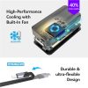 Akasa MBR Akasa - külső ház - m.2  NVMe SSD > USB 40Gbps Type-C - AK-ENU4M2-01