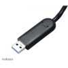 Akasa USB Akasa Connect 4XS - 4 portos USB-elosztó - AK-HB-08BK