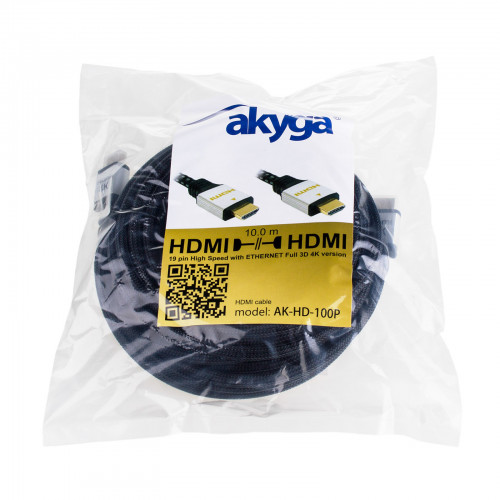 Akyga Kábel HDMI 2.0 PRO 10.0m AK-HD-100P