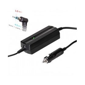   Akyga 19.5V / 3.33A 65W 4.5x3.0mm autós notebook töltő adapter - AK-ND-40