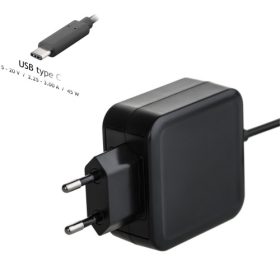   Akyga AK-ND-60 5V 3A, 9V 3A, 12V 3A, 15V 3A, 20V 2.25A USB type C 1.2m