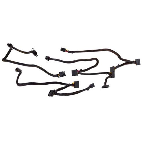 AKYGA Tápegység PRO 600W, moduláris, PFC, 12cm, 20+4