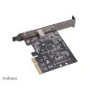 Akasa ADA Akasa - PCI Express Low Profile kártya - USB 3.2 Gen 2x2 Type-C  - AK-PCCU3-07