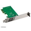 Akasa ADA Akasa USB3.2 Gen 2x2 belső 20pin PCIe kártya - AK-PCCU3-08