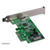 Akasa ADA Akasa USB3.2 Gen 2x2 belső 20pin PCIe kártya - AK-PCCU3-08