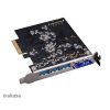 Akasa ADA Akasa - PCI Express Low Profile kártya - USB 3.2 Gen 2 Type-C / Type-A   - AK-PCCU3-09