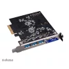 AKASA ADA Akasa - PCI Express Low Profile kártya - USB 3.2 Gen 2 Type-C / Type-A   - AK-PCCU3-09