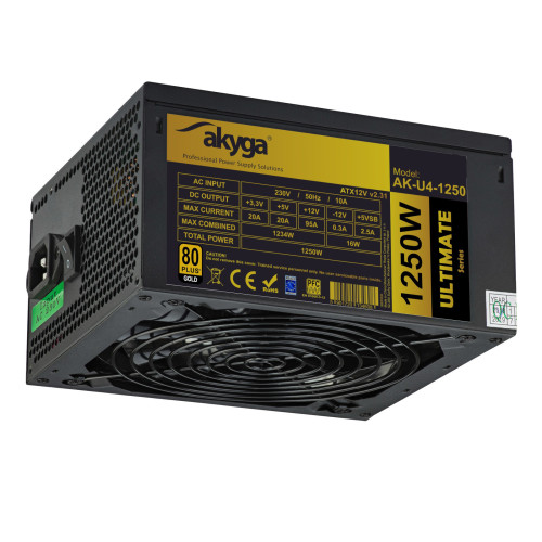 Akyga Ultimate 1250W 80+ Bronze tápegység - AK-U4-600