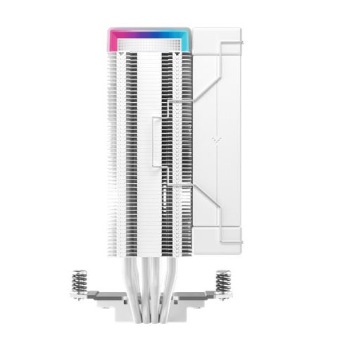 DeepCool CPU Cooler - AK400 DIGITAL PRO WH (25 dB; max, 103,45 m3/h; 4pin csatlakozó, 4 db heatpipe, 12cm, PWM, fehér)