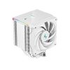 DeepCool CPU Cooler - AK500S Digital WH (28 dB; max, 117,21 m3/h; 4pin csatlakozó, 5 db heatpipe, 12cm, PWM, fehér)