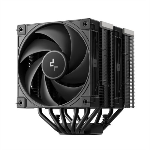 DeepCool CPU Cooler - AK620 G2 DIGITAL NYX (28 dB; max, 98,13 m3/h; 4pin csatlakozó, 6 db heatpipe, 2x12cm, PWM)