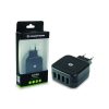 Conceptronic telefon töltő adapter - ALTHEA04B (4xUSB-A, fekete)