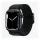 Spigen Apple Watch Series 10 46mm SPIGEN LITE FIT pótszíj egyedi méret, textil, FEKETE