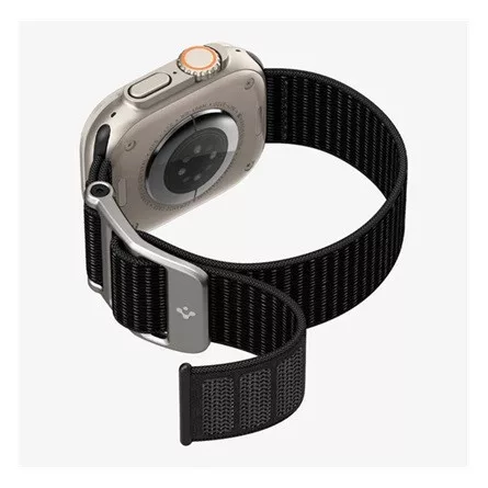 Spigen Apple Watch Series 10 46mm SPIGEN DURAPRO FLEX pótszíj egyedi méret, állítható, FEKETE