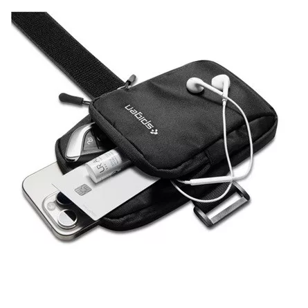 SPIGEN A702 tok álló univerzális, 6.9" méret, FEKETE