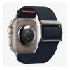 Spigen Apple Watch Series 10 46mm SPIGEN LITE FIT ULTRA pótszíj egyedi méret, textil, SÖTÉTKÉK