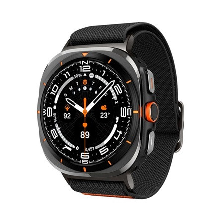 Spigen Samsung Watch Ultra eSIM 47mm SPIGEN LITE FIT pótszíj egyedi méret, textil, FEKETE