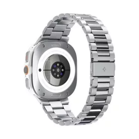   Spigen Samsung Watch Ultra eSIM 47mm SPIGEN MODERN FIT pótszíj egyedi méret, fém, EZÜST