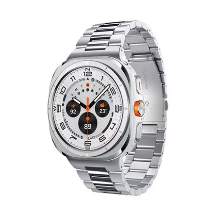 Spigen Samsung Watch Ultra eSIM 47mm SPIGEN MODERN FIT pótszíj egyedi méret, fém, EZÜST