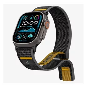   SPIGEN Apple Watch Series 5 44mm SPIGEN ATHLEX pótszíj egyedi méret, SPORT, FEKETE