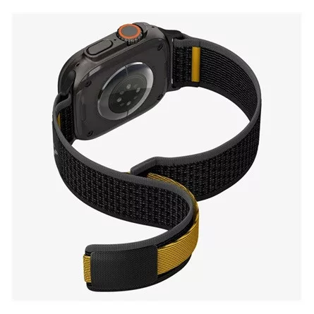 SPIGEN Apple Watch Series 5 44mm SPIGEN ATHLEX pótszíj egyedi méret, SPORT, FEKETE
