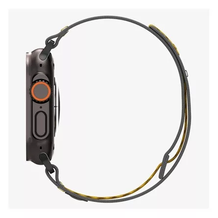 SPIGEN Apple Watch Series 5 44mm SPIGEN ATHLEX pótszíj egyedi méret, SPORT, FEKETE