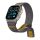SPIGEN Apple Watch Series 5 44mm SPIGEN ATHLEX pótszíj egyedi méret, SPORT, SÖTÉTSZÜRKE