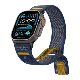   SPIGEN Apple Watch Series 5 44mm SPIGEN ATHLEX pótszíj egyedi méret, SPORT, SÖTÉTKÉK