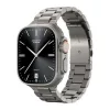 SPIGEN Apple Watch Series 5 44mm SPIGEN MODERN FIT pótszíj egyedi méret, fém, TITÁNSZÜRKE