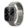 SPIGEN Apple Watch Series 5 44mm SPIGEN MODERN FIT pótszíj egyedi méret, fém, TITÁNSZÜRKE