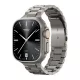 SPIGEN Apple Watch Series 5 44mm SPIGEN MODERN FIT pótszíj egyedi méret, fém, TITÁNSZÜRKE
