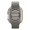 SPIGEN Apple Watch Series 5 44mm SPIGEN MODERN FIT pótszíj egyedi méret, fém, TITÁNSZÜRKE