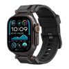 Spigen Apple Watch Series 5 44mm SPIGEN DURAPRO ARMOR pótszíj egyedi méret, fém csat, FEKETE