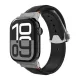 SPIGEN Apple Watch Series 5 44mm SPIGEN CLASSIC FIT pótszíj egyedi méret, pillangó csat, FEKETE