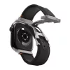 SPIGEN Apple Watch Series 5 44mm SPIGEN CLASSIC FIT pótszíj egyedi méret, pillangó csat, FEKETE