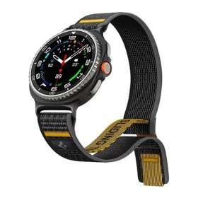   SPIGEN Samsung Watch 8 eSIM 44mm SPIGEN ATHLEX AIR ACTIVE pótszíj egyedi méret, SPORT, FEKETE