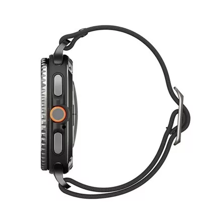 SPIGEN Samsung Watch 8 eSIM 44mm SPIGEN LITE FIT pótszíj egyedi méret, textil, FEKETE