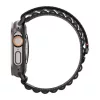 SPIGEN Apple Watch Series 5 44mm SPIGEN WBF1 pótszíj egyedi méret, állítható, FEKETE