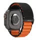 SPIGEN Apple Watch Series 5 44mm SPIGEN WBF1 pótszíj egyedi méret, állítható, FEKETE/NARANCSSÁRGA