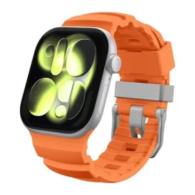   SPIGEN Apple Watch Series 5 44mm SPIGEN WBS2 pótszíj egyedi méret, állítható, NARANCSSÁRGA